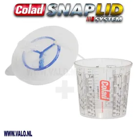 Colad Snap Lid 700 ml Bekers & Deksels 130 micron